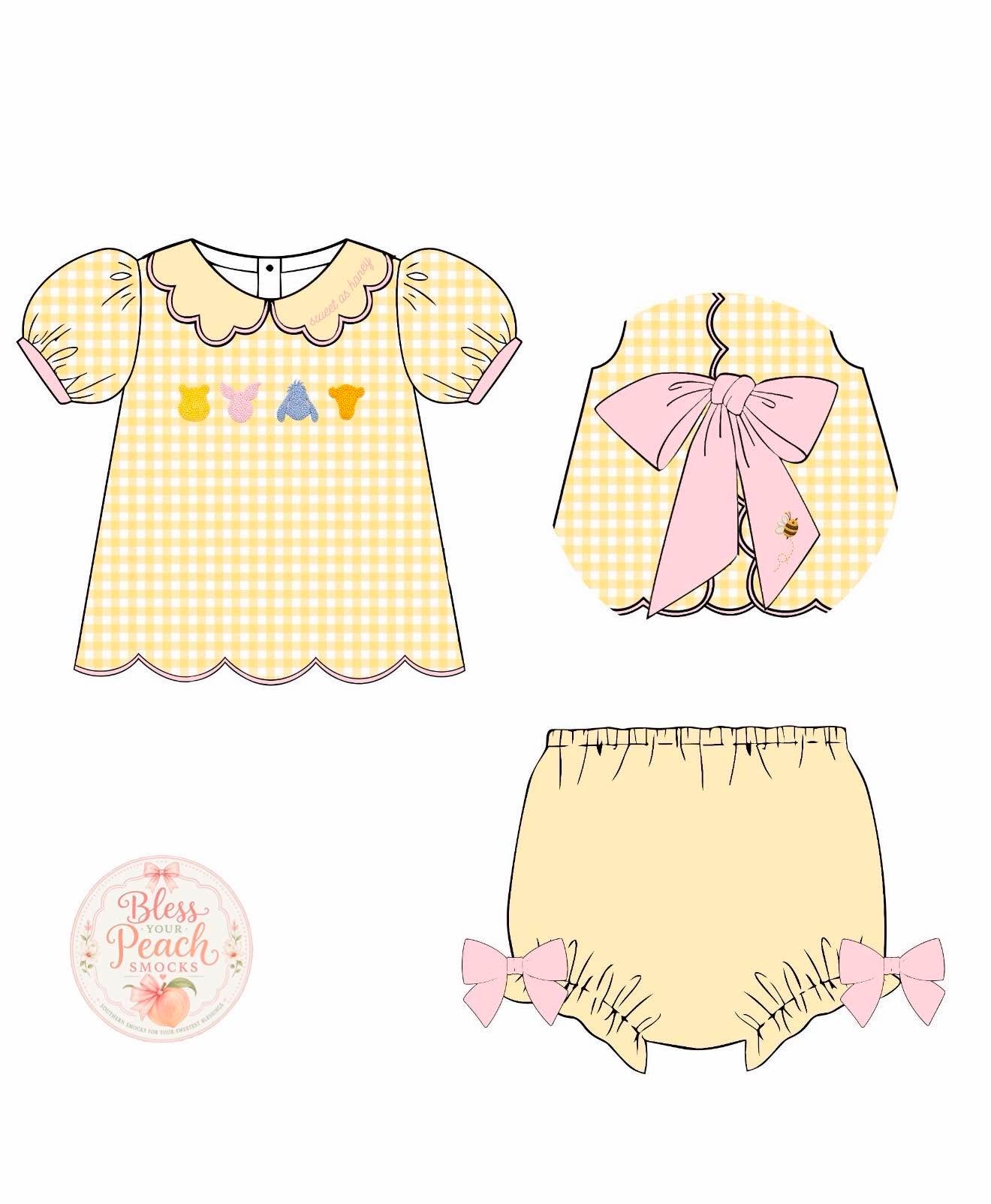 Sweet as Honey Bloomer Set