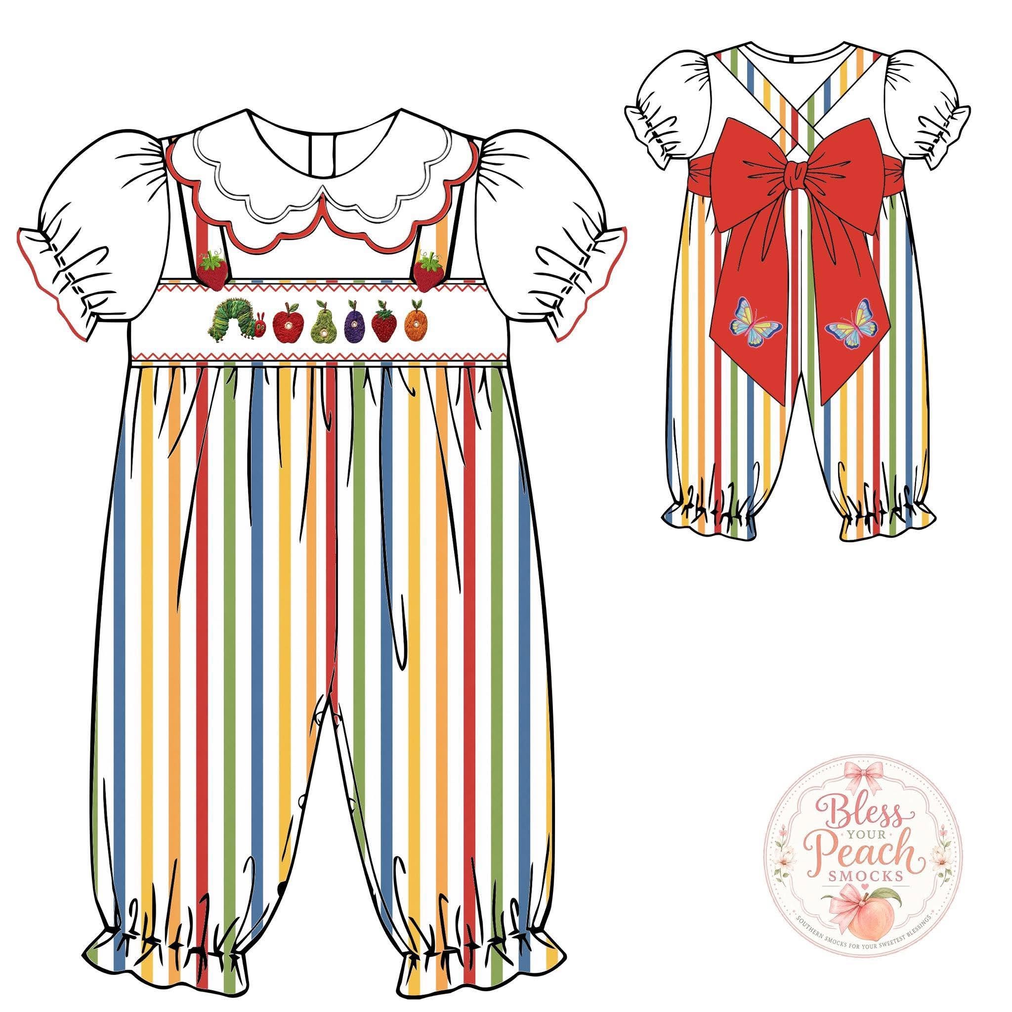 Caterpillar Cutie Romper